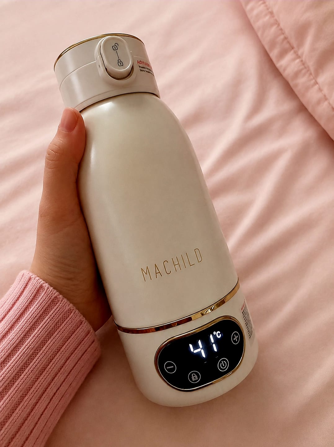 Customer photo review of Tragbarer Fläschchenwärmer + Schnell-Ladegerät