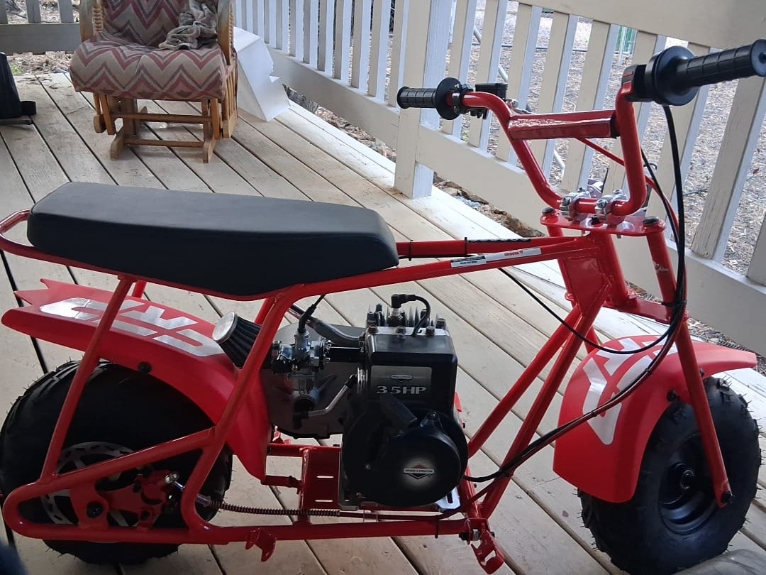 Customer photo review of FRP Moto GMB100 Mini Bike Frame | Predator 212 Compatible | 99cc–212cc Custom Build