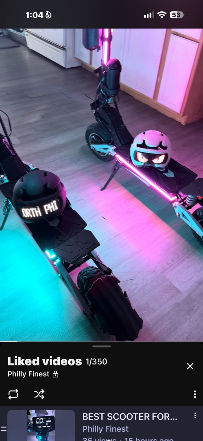 Customer photo review of OOTD T10 E-Scooter
