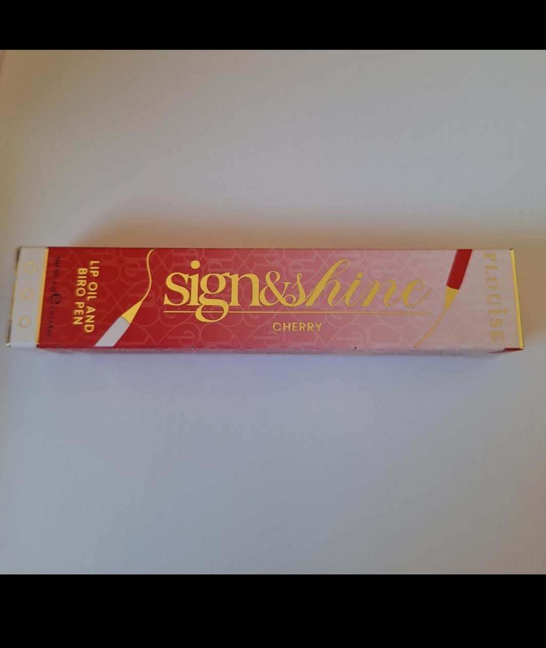 Customer photo review of Back to Business Sign And Shine Lip Oil Pen - PRE-ORDER