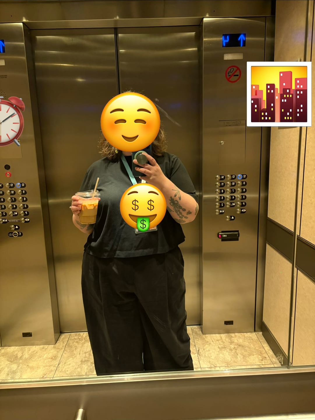 Customer photo review of Stoop Pleated Pants