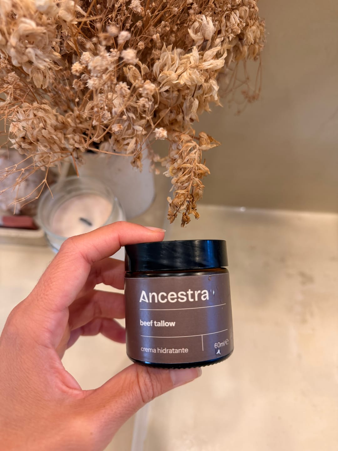 Customer photo review of Crema hidratante