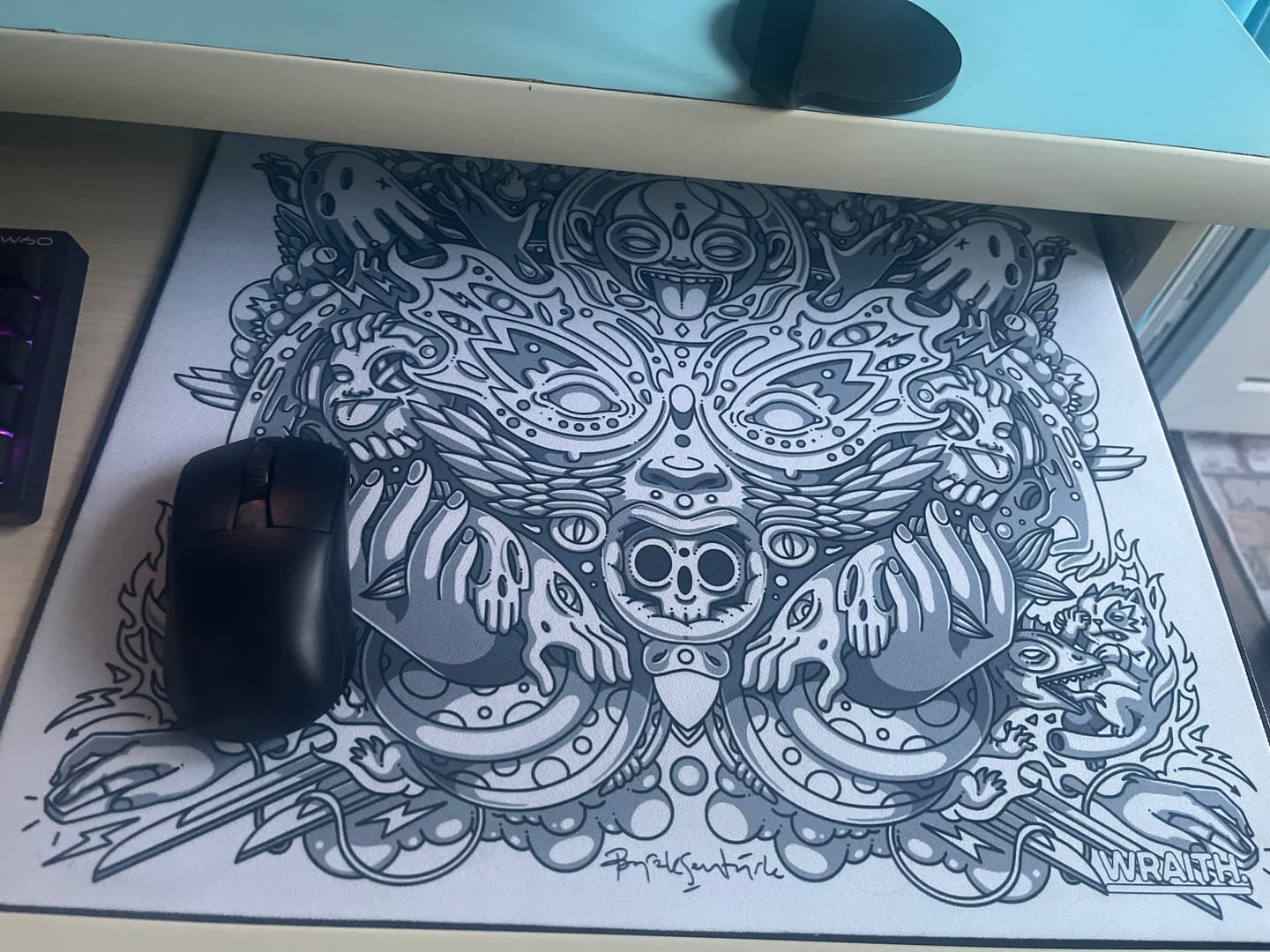 Customer photo review of Wraith Spirit of Aim Mousepad