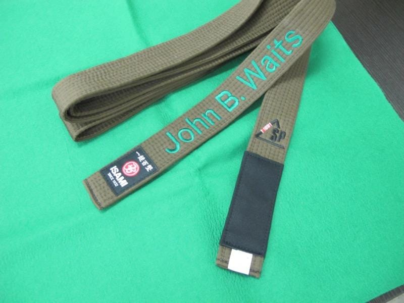 Customer photo review of Isami Brown Belt