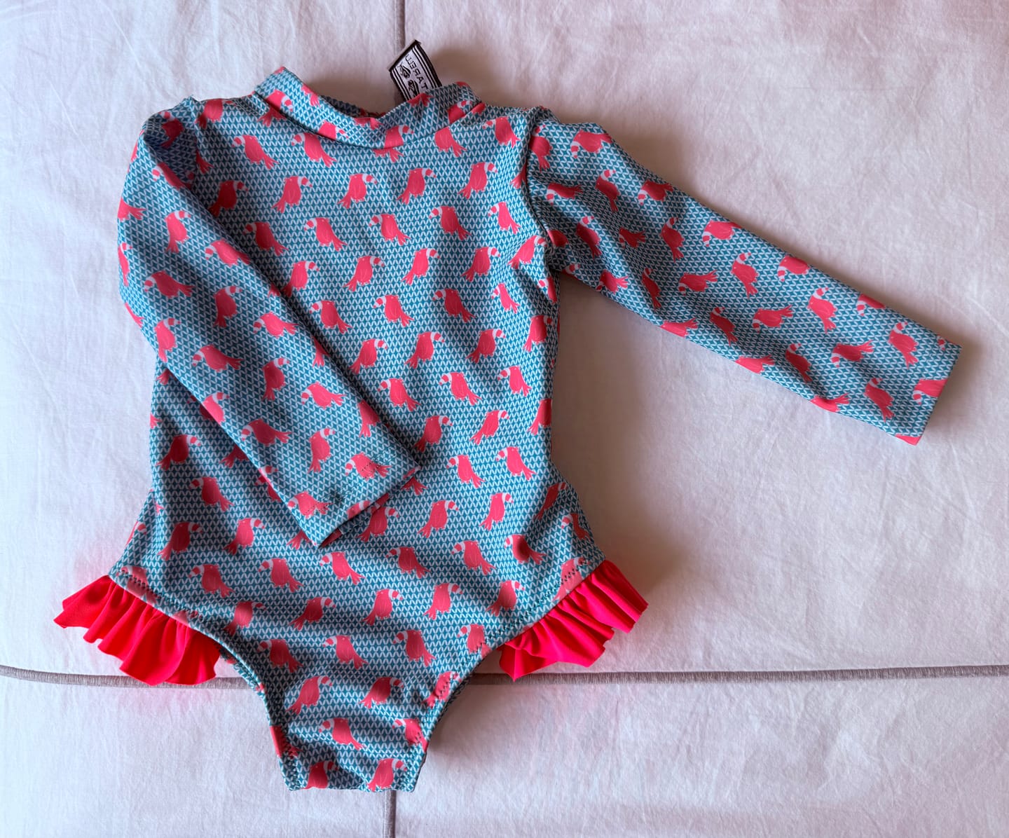 Customer photo review of Traje De Baño Niña Modelo Toucandy