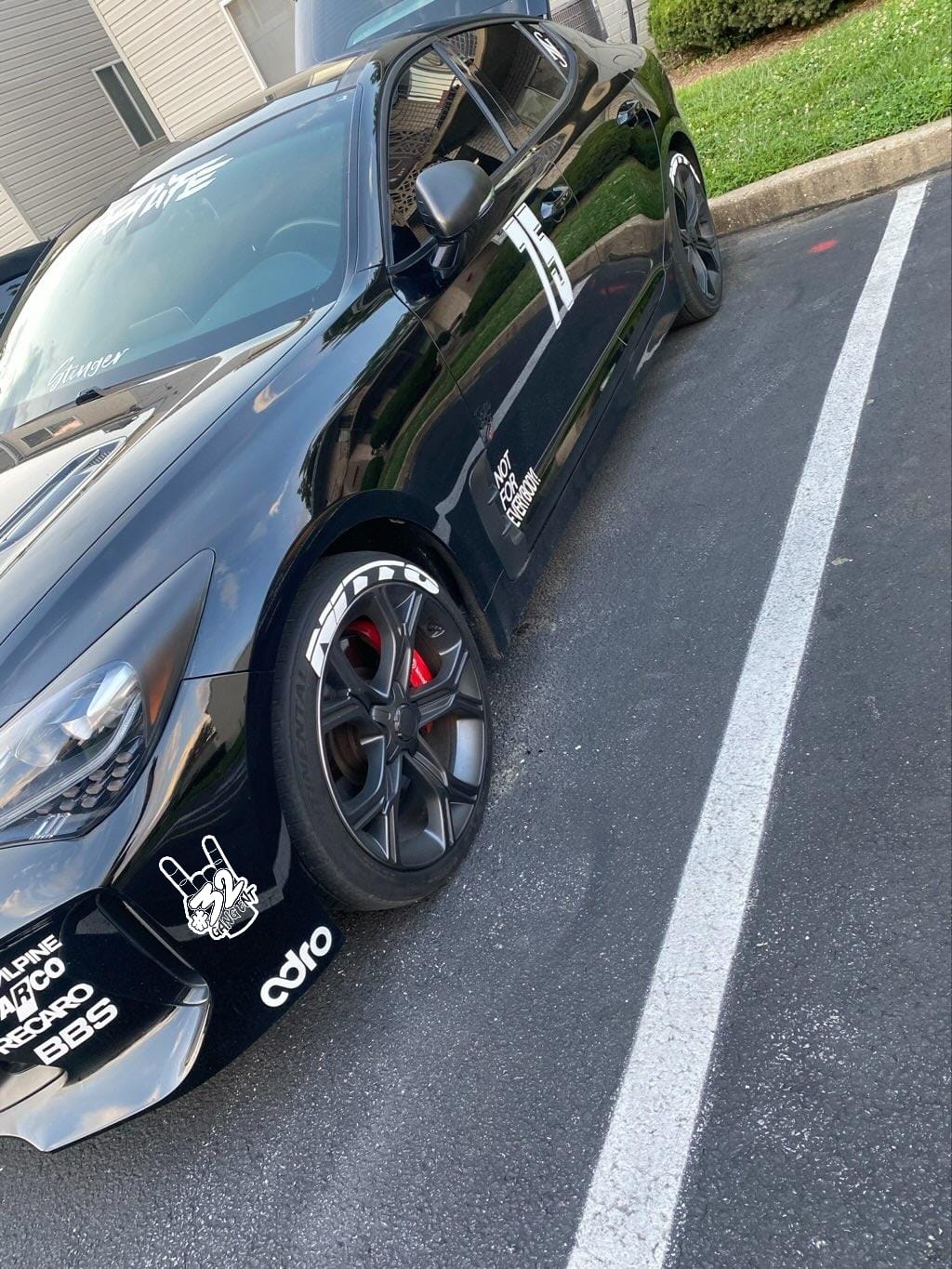 Customer photo review of 32 GANG DECAL