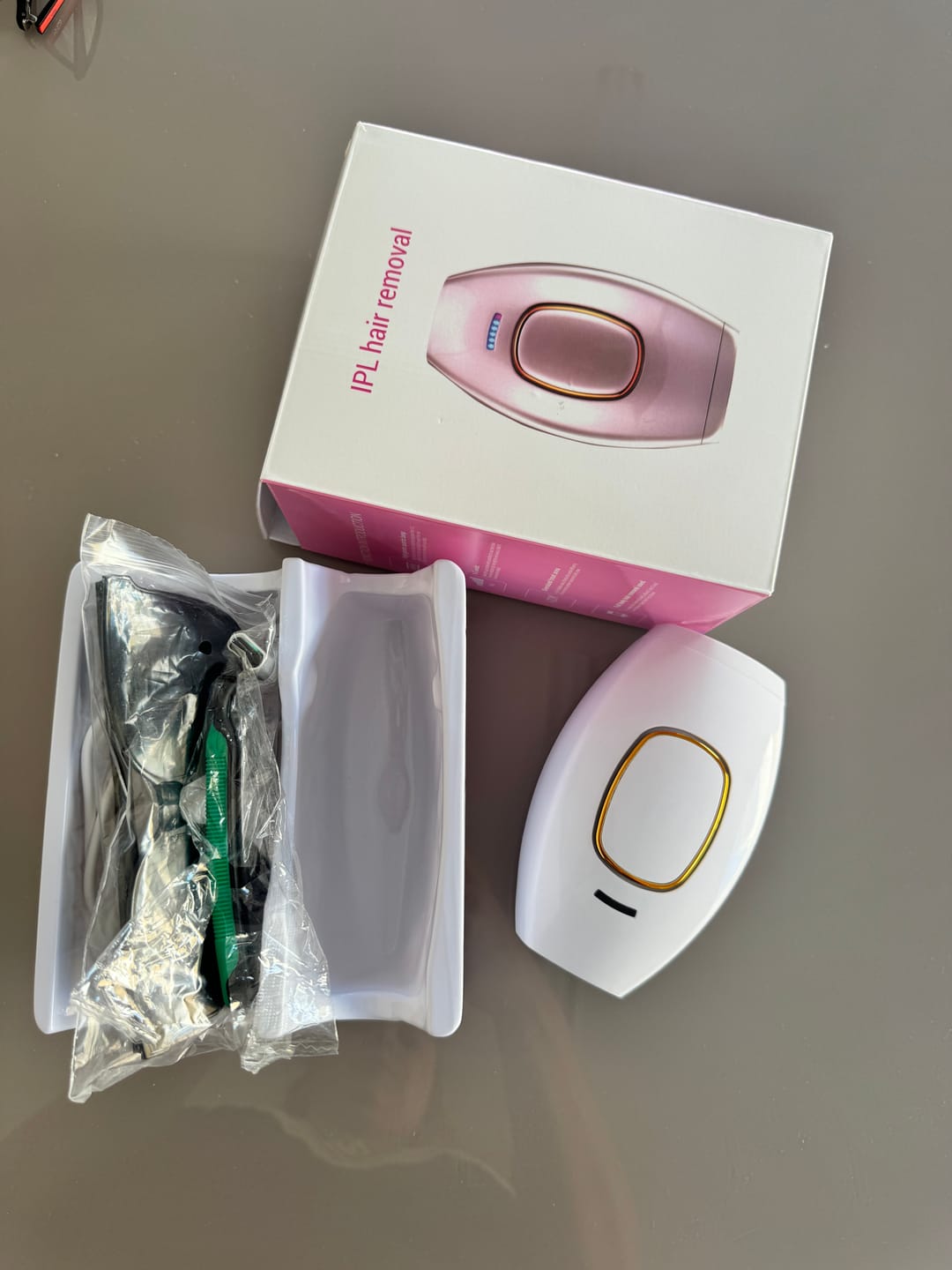 Customer photo review of Depiladora Laser IPL