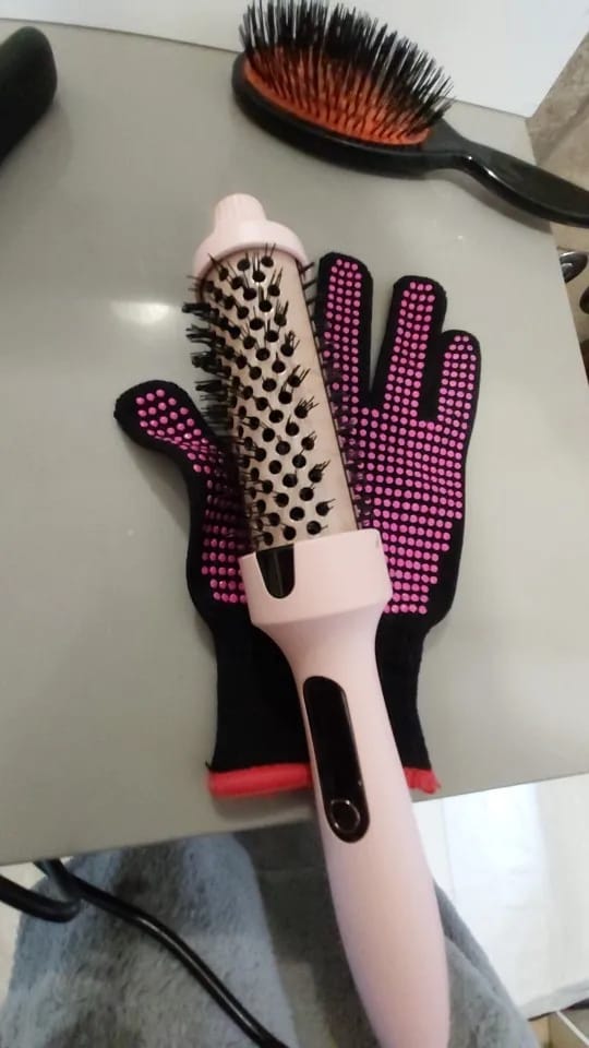 Customer photo review of Peine Iónico 3 en 1 con 6 temperaturas diferentes