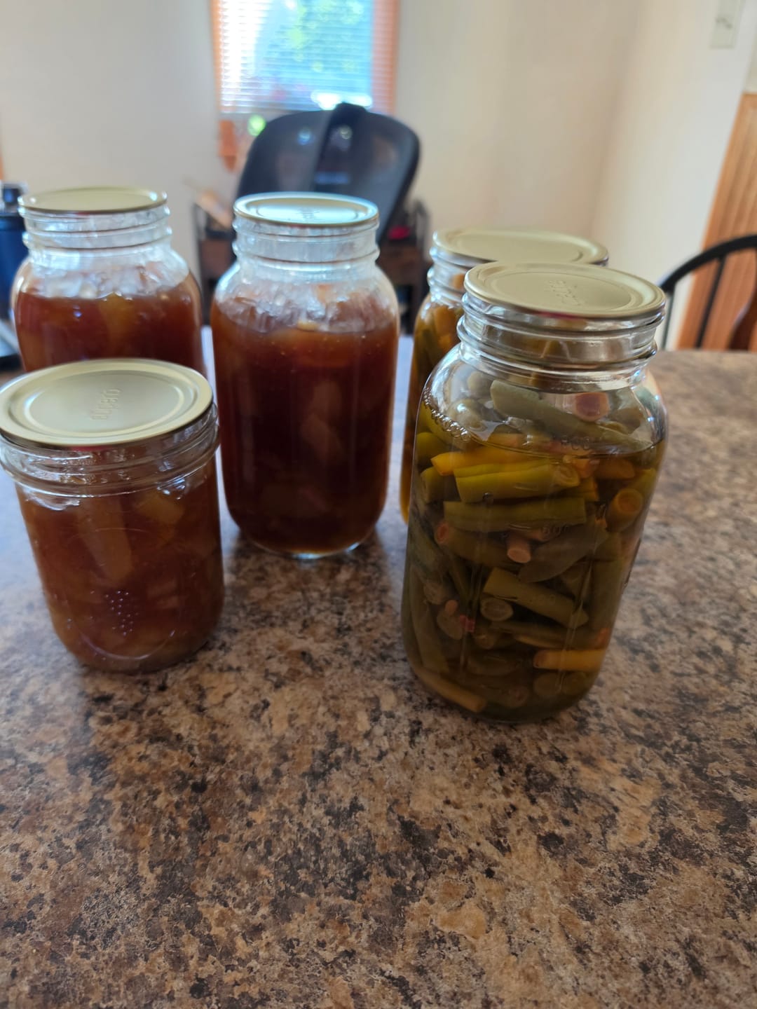 Customer photo review of Bulk Wide Mouth Canning Lids - 60 Pack