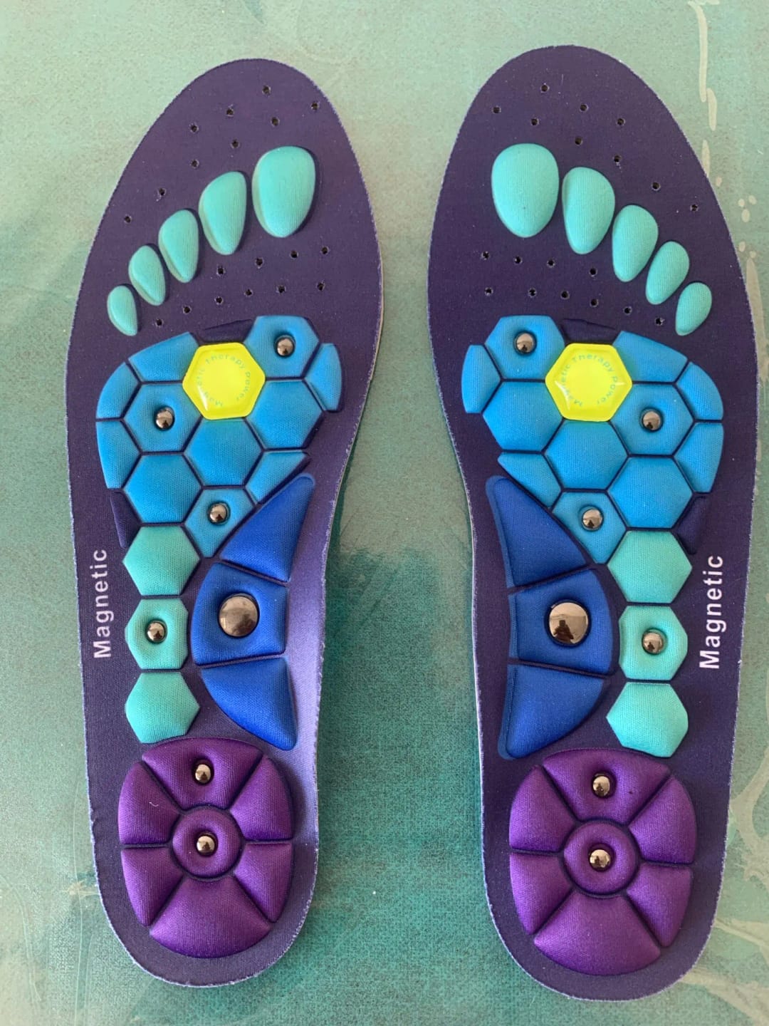 Customer photo review of Semelles magnétiques – Le confort à chaque pas