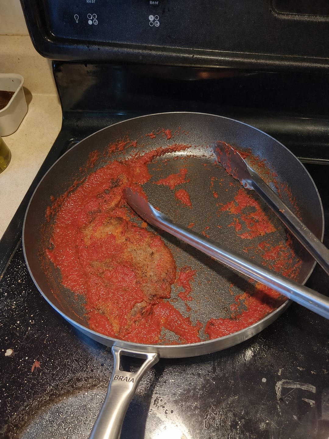 Customer photo review of Hybrid Carbon Steel Pan