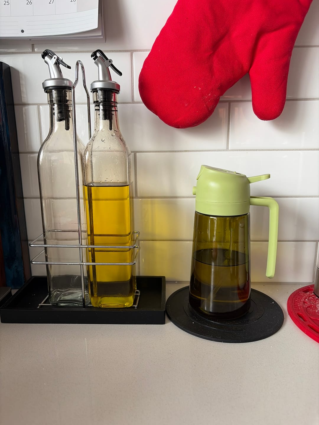 Customer photo review of 2 in 1 Oil Dispenser