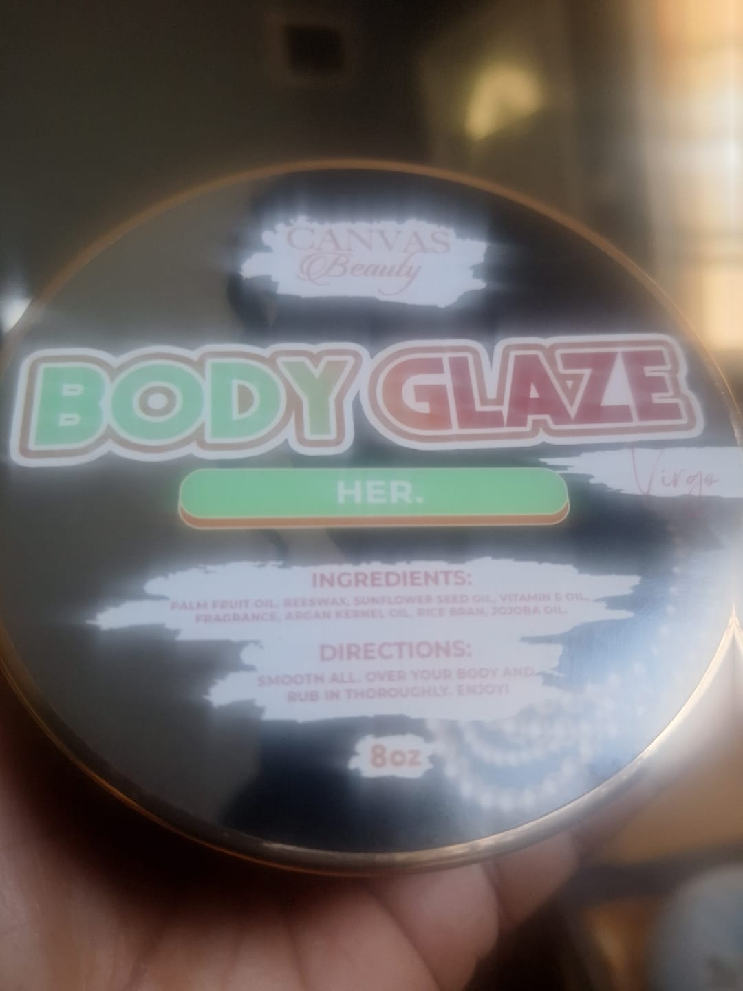 Customer photo review of Inspired by Collection BODY GLAZE: HER. (VIRGO)
