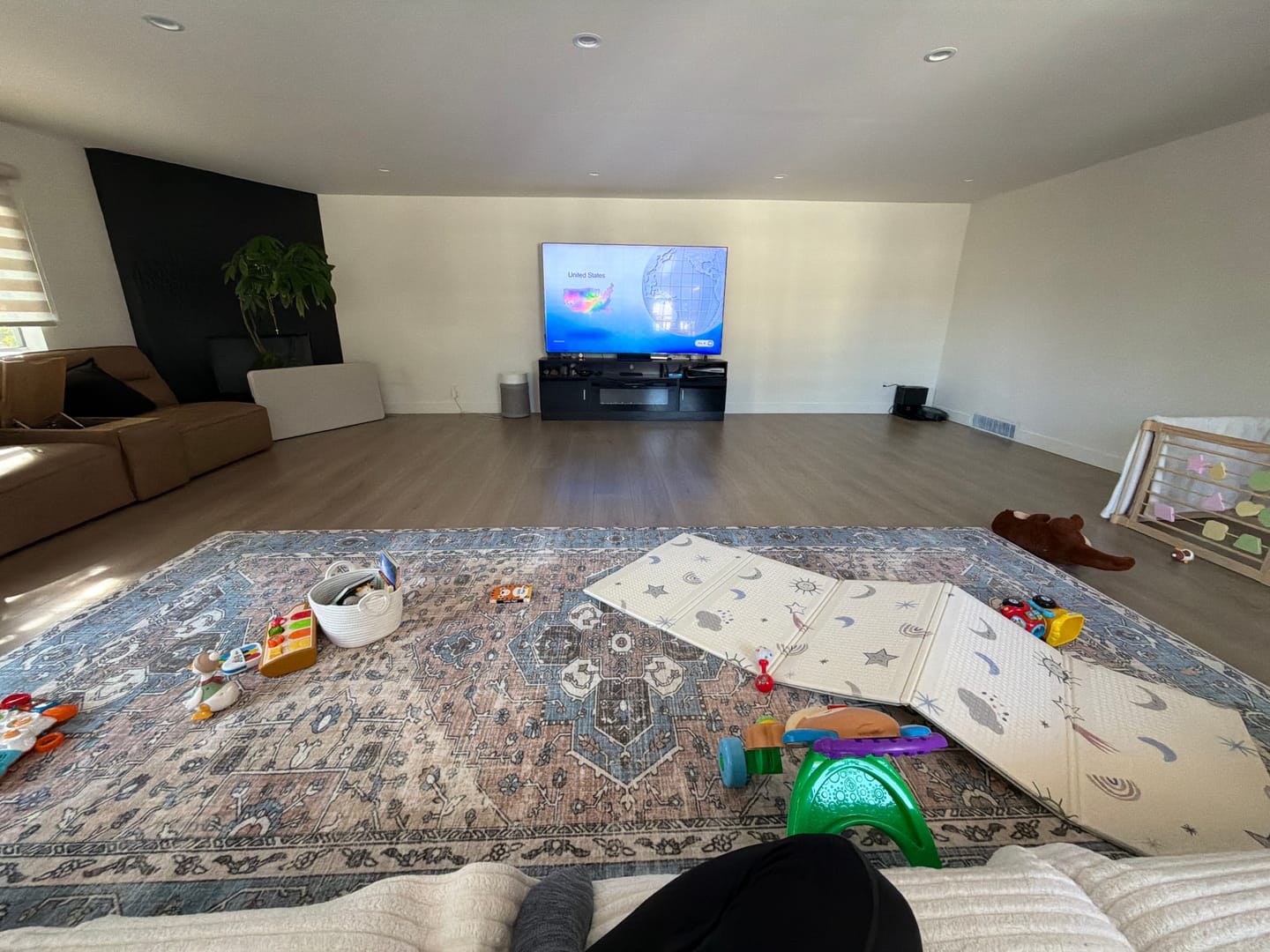 Customer photo review of Designer Relax Mat - 1.4" Thick Foam Base
