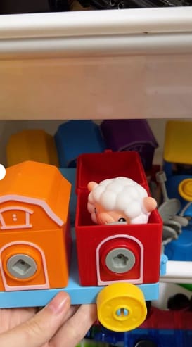 Customer photo review of CleverCargo™ Learning Train