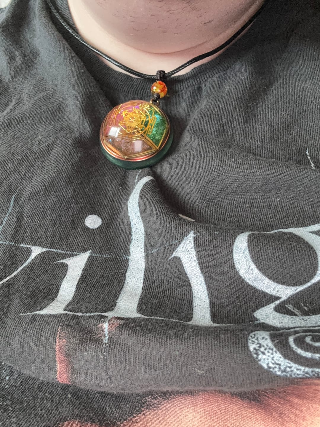 Customer photo review of Magnetic Energy Talisman
