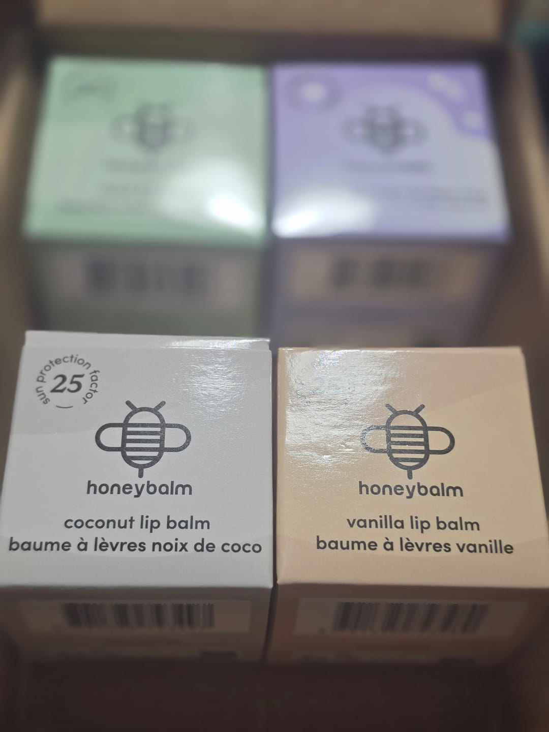 Customer photo review of Honeybalm Coconut SPF