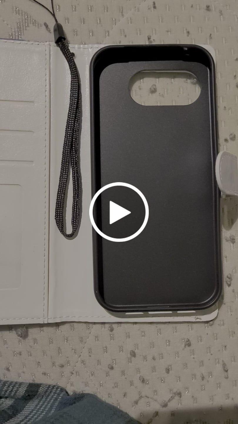 Customer video review of Google Pixel 10a - Tasche Hülle mit Motiv