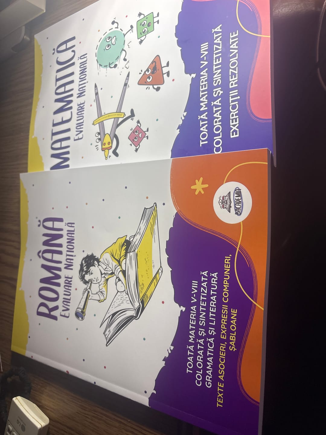 Customer photo review of Pachet Evaluare Națională (Română + Matematică) Bacademia