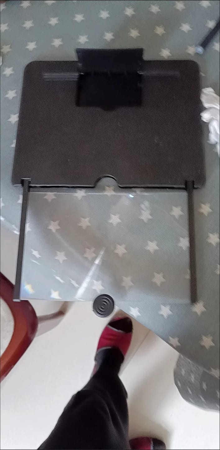 Customer photo review of Amplificador Pantalla Móvil