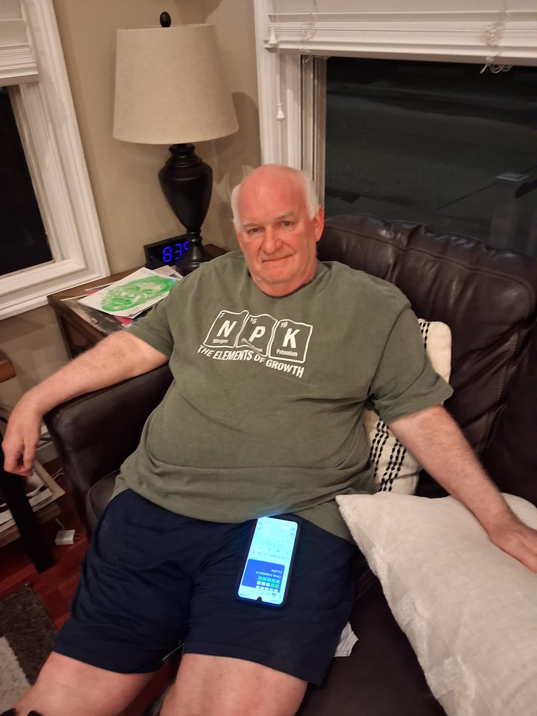 Customer photo review of Elements of Growth T-Shirt
