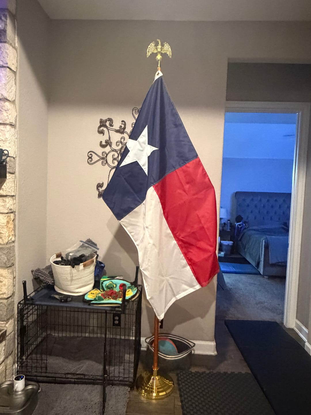 Customer photo review of 3' x 5' Texas Flag