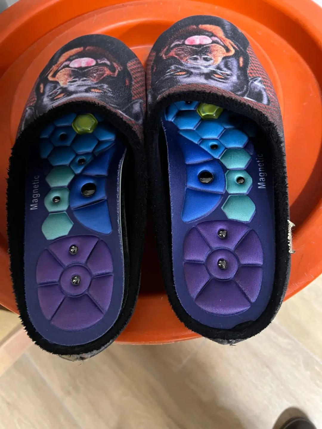 Customer photo review of Semelles magnétiques – Le confort à chaque pas