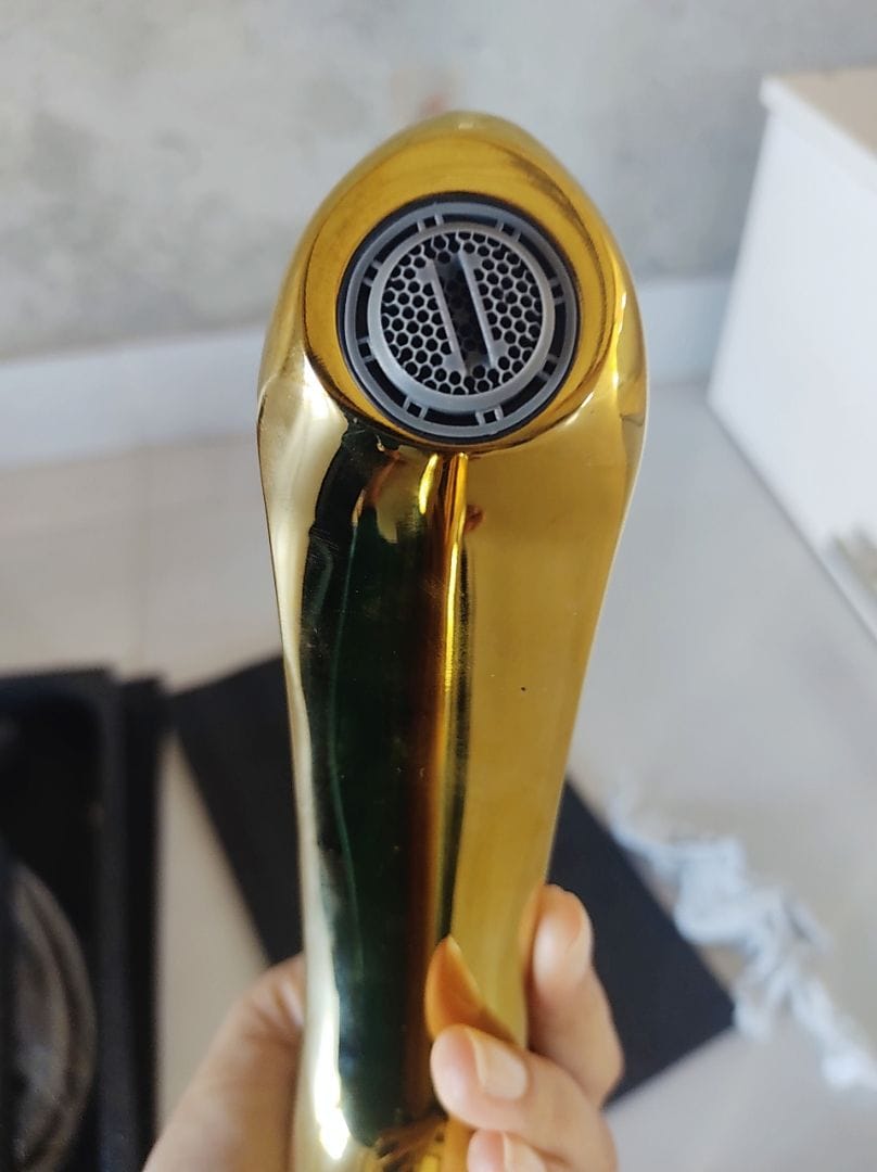 Customer photo review of Torneira Para Banheiro Gourmet Monocomando Aqua Lux