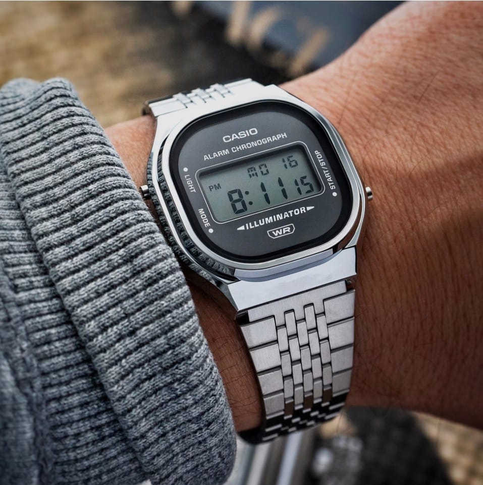 Customer photo review of Reloj Casio Vintage A140WE-8A Gris Electroluminescence
