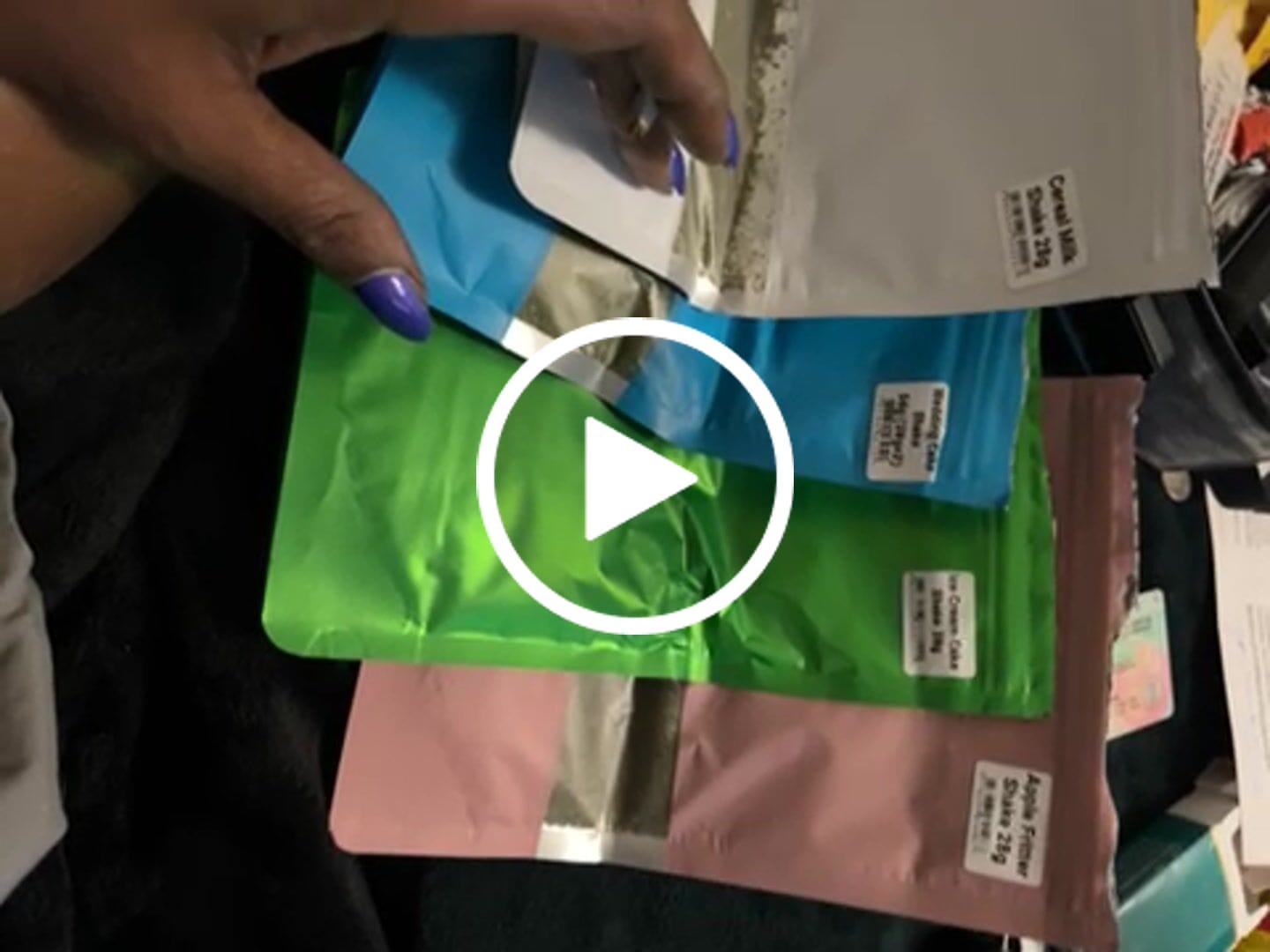 Customer video review of (BOGO)1oz Wedding Cake Shake - Garden I