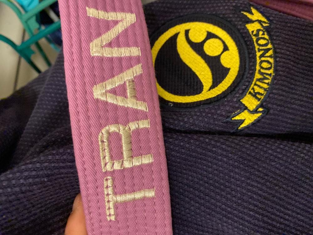 Customer photo review of Isami Light Purple Belt