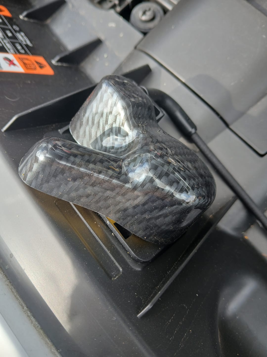 Customer photo review of Proform Bonnet Catch Cover - Mk2/2.5 Puma (Plastic Finishes)