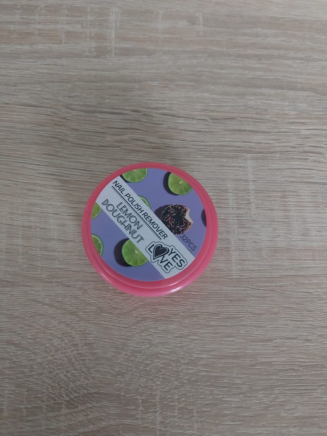 Customer photo review of Lingettes Dissolvantes Gourmandes