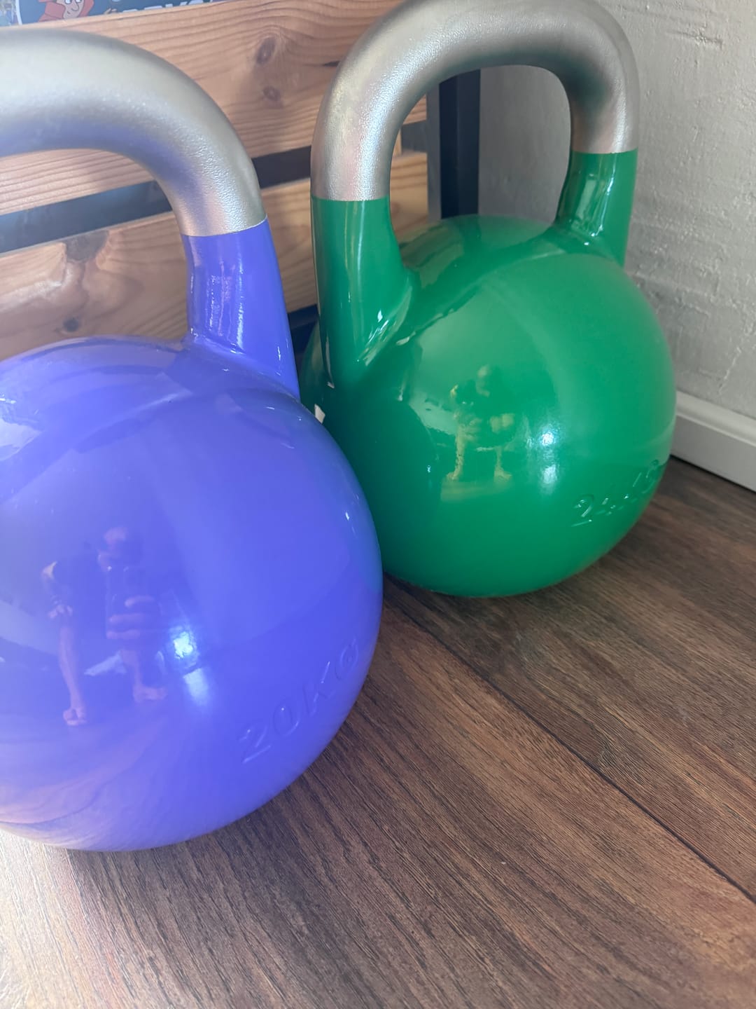 Customer photo review of Stainless Steel Competition Kettlebells - 4-36KG
