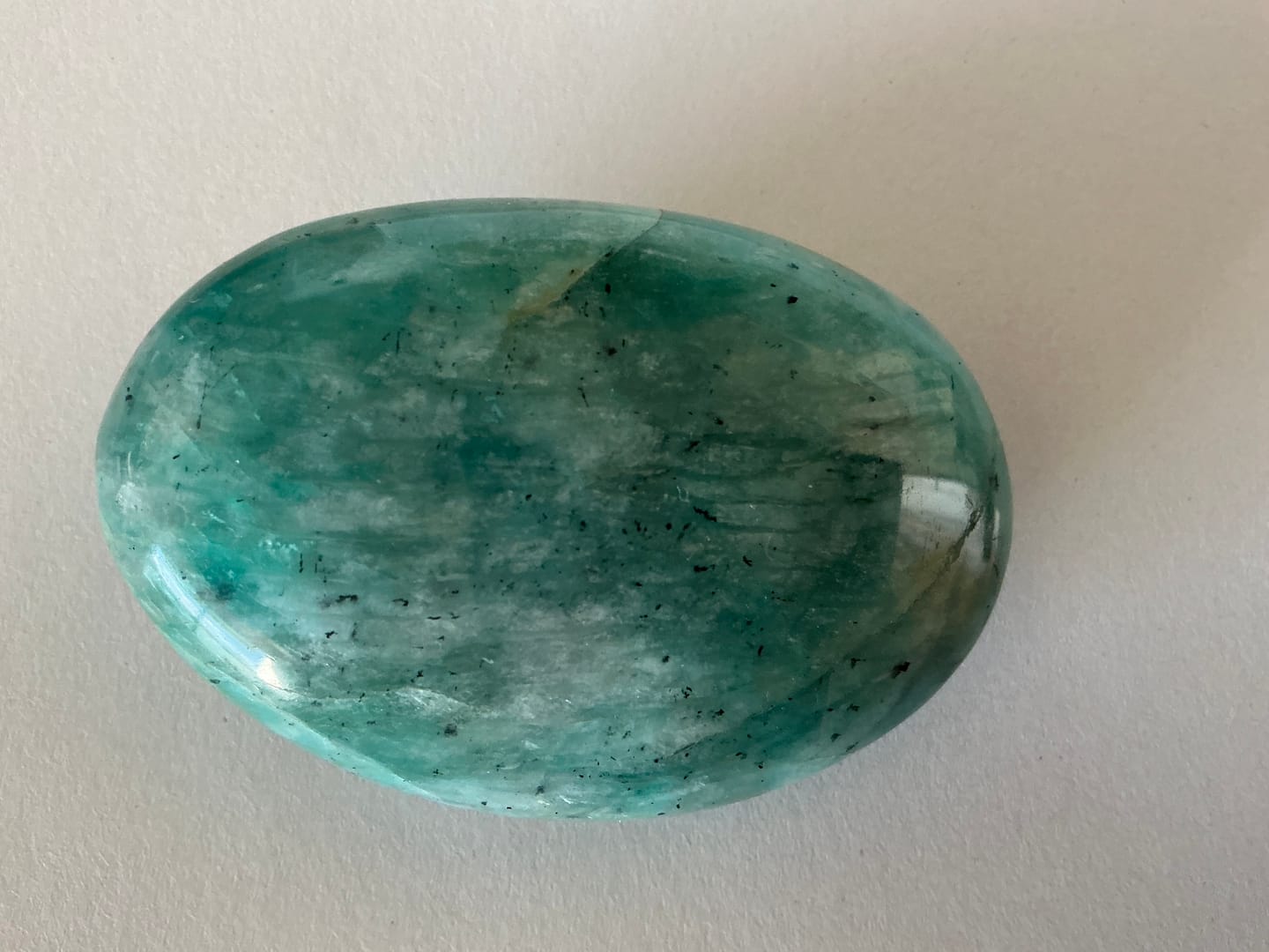 Customer photo review of Galet Amazonite