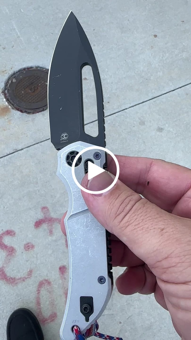 Customer video review of Heretic Koschei - Battleworn Black MagnaCut, Blizzardworn Chassis, Crossbar Lock - Made in USA (H061-8A-BLZ)