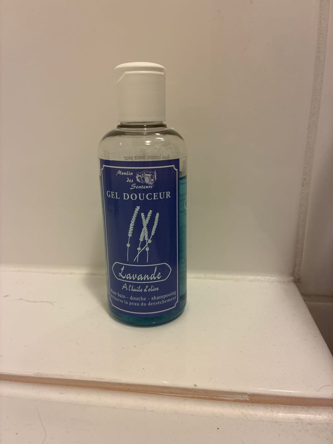 Customer photo review of Gel Douche Lavande