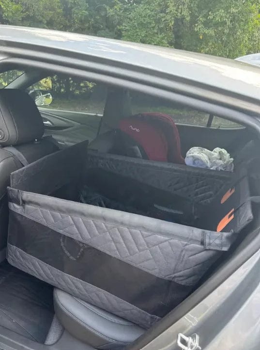 Customer photo review of Caisse de transport sécurisé voiture pour chien