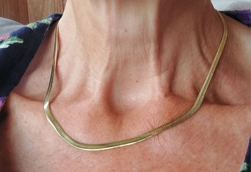 Customer photo review of Snake Halskette