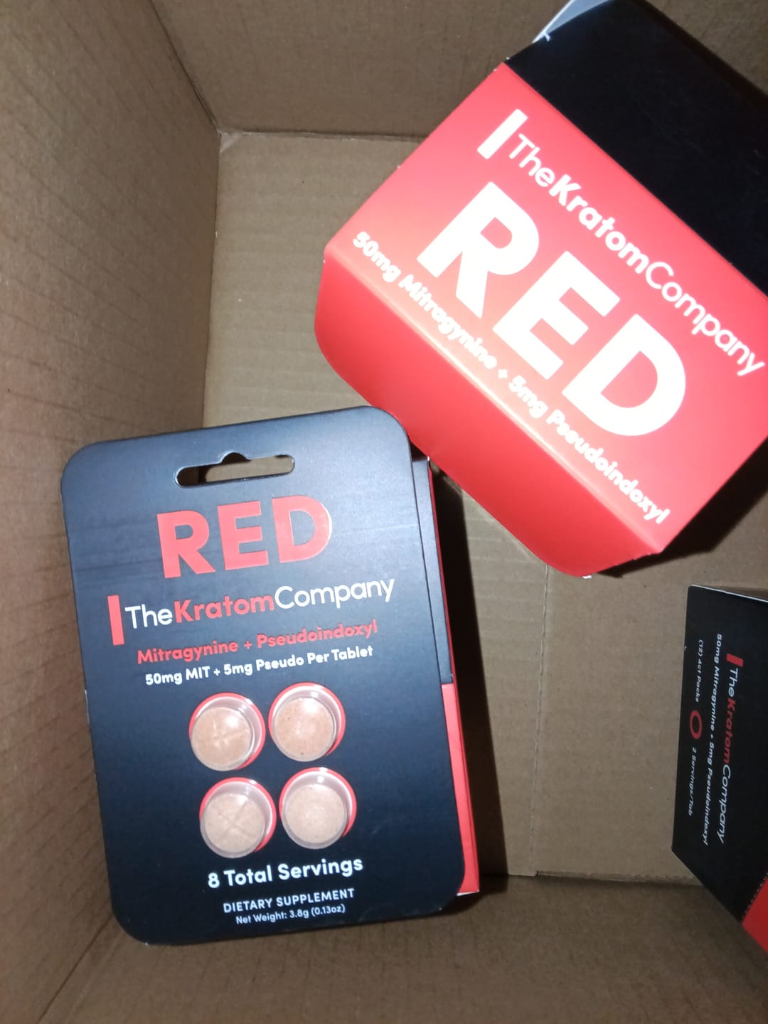 Customer photo review of RED Extract Tabs