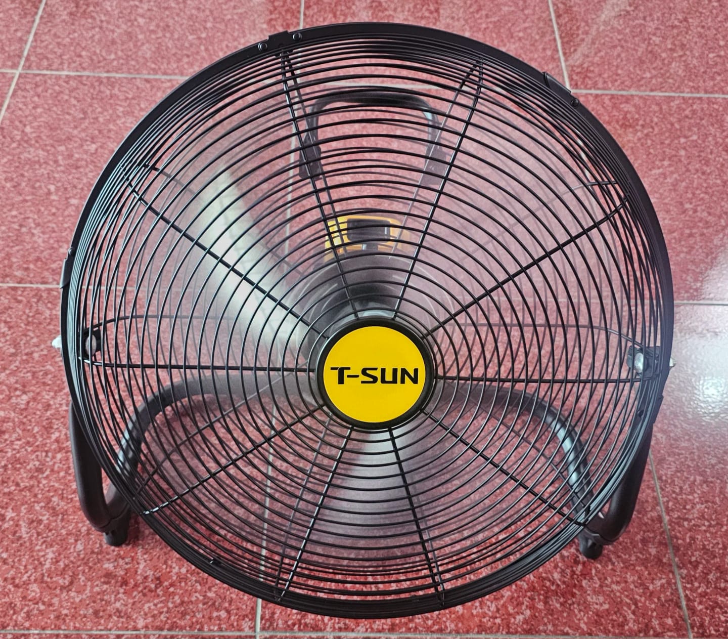 Customer photo review of Cordless 12/16-Inch Floor Fan | Plugin in & Battery