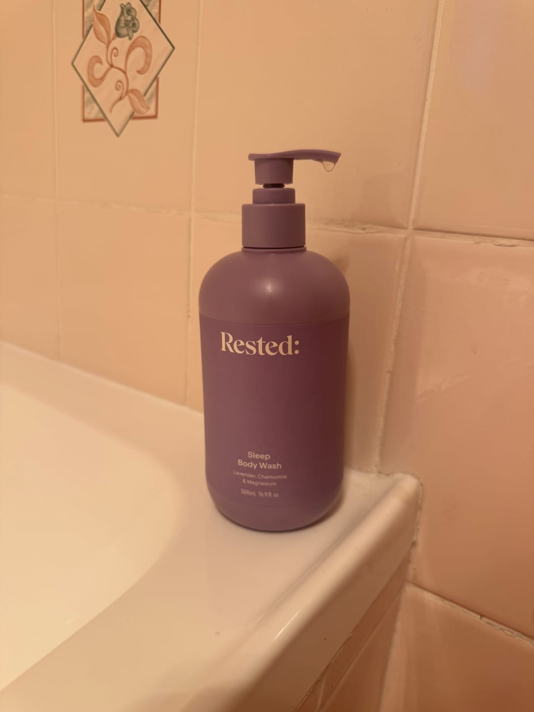 Customer photo review of Magnesium Sleep Body Wash 500ml