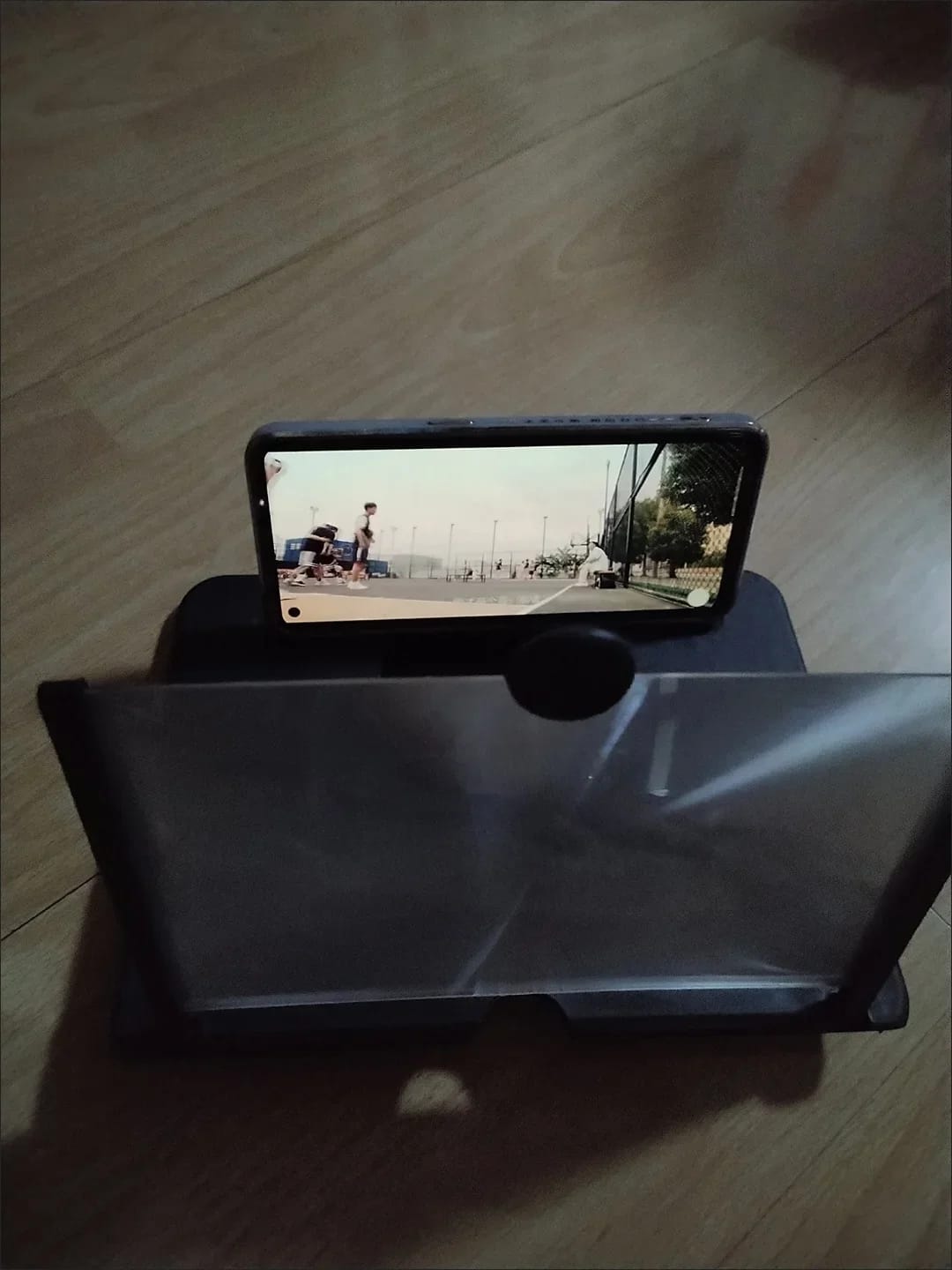 Customer photo review of Amplificador Pantalla Móvil