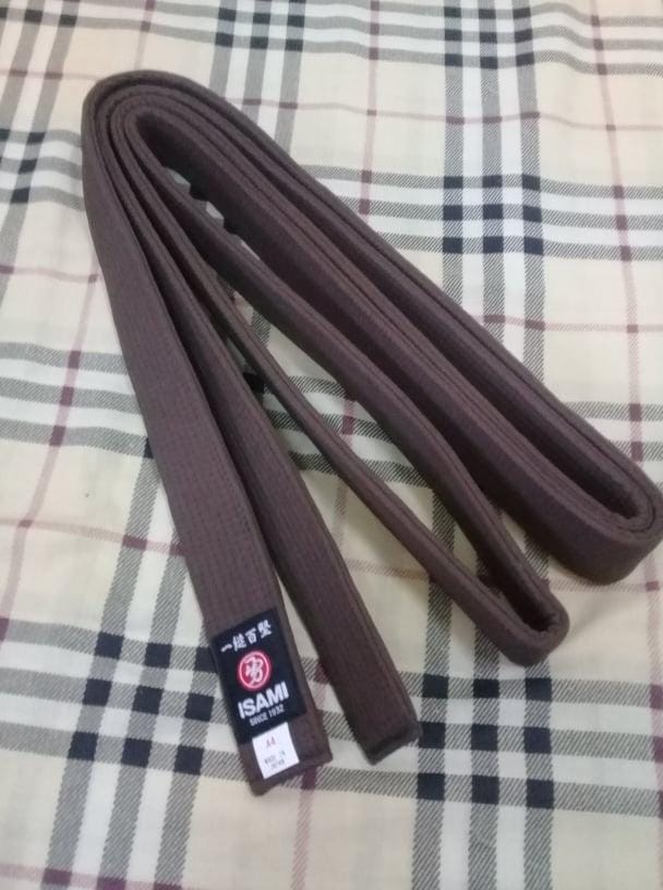 Customer photo review of Isami Brown Belt