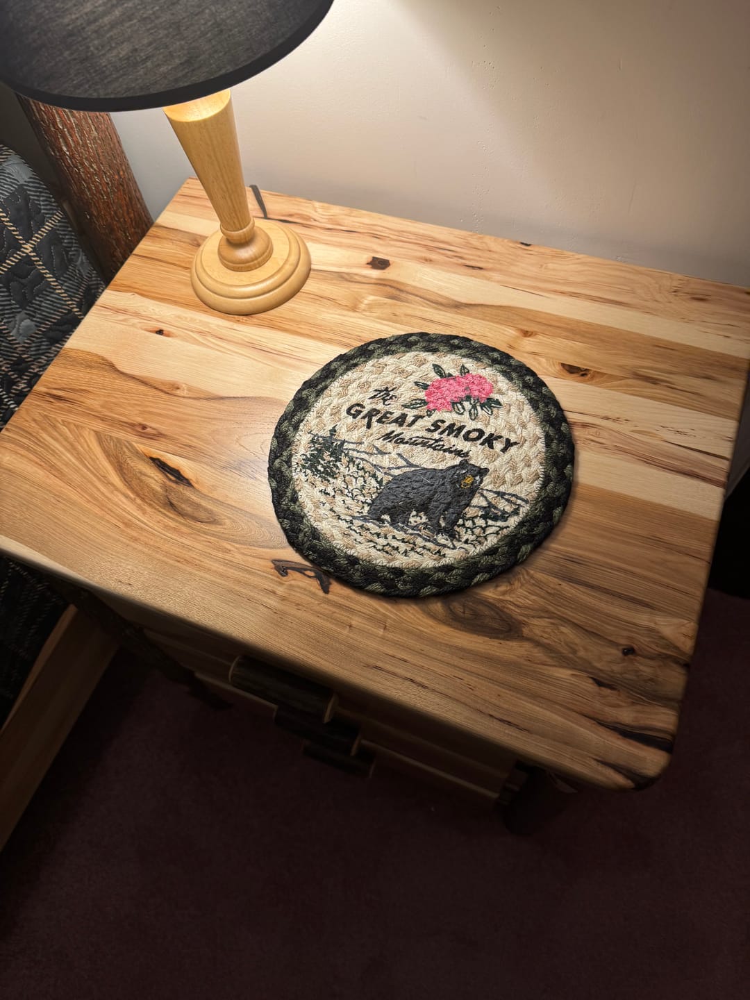 Customer photo review of 3 Drawer Nightstand