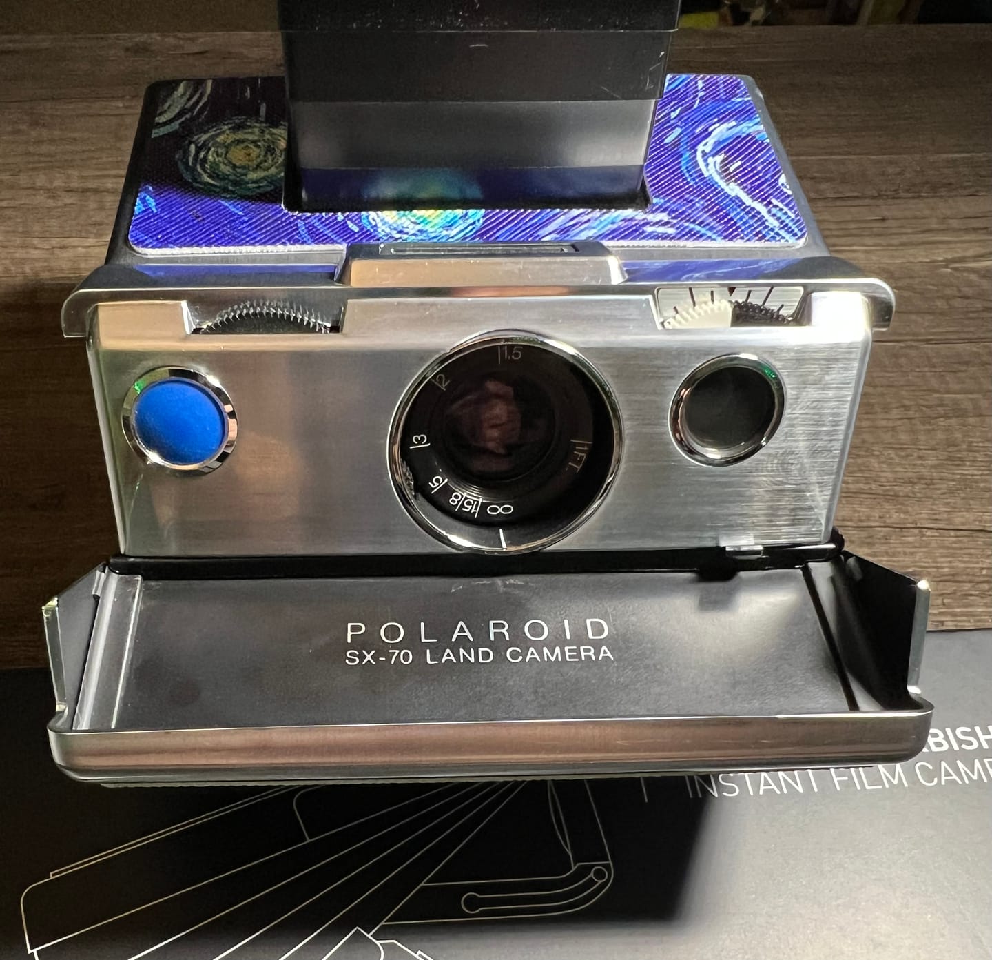 Customer photo review of Polaroid Folding Camera Replacement Button and Installation Service