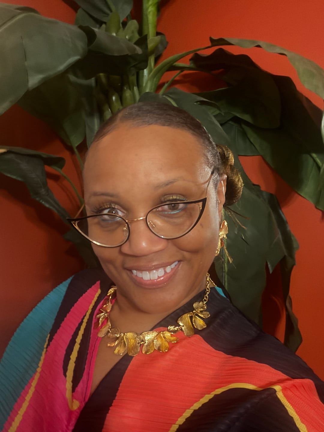 Customer photo review of Tansy Eyeglasses