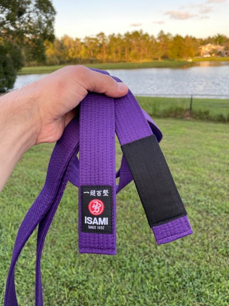 Customer photo review of Isami Purple Belt