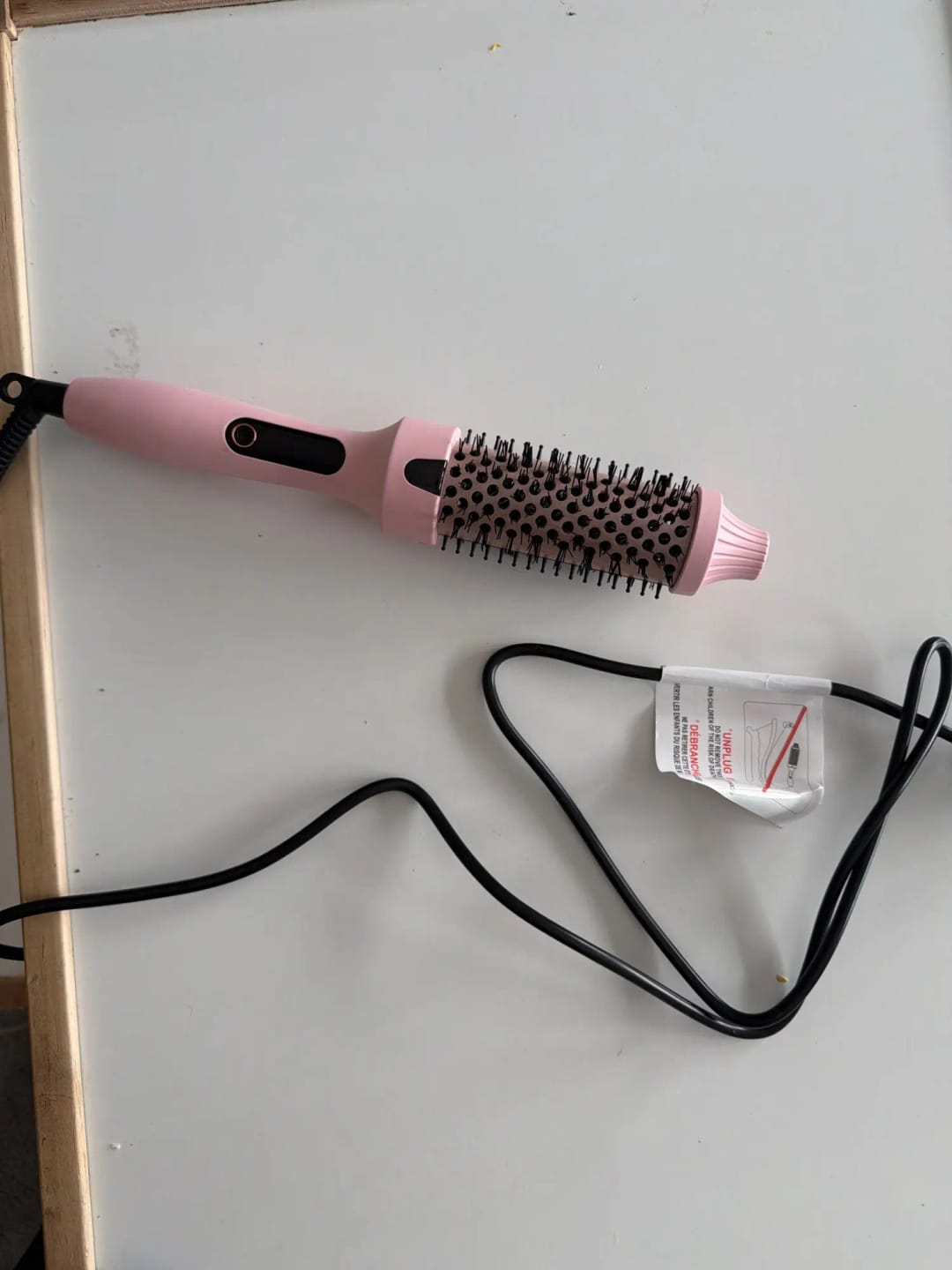 Customer photo review of Peine Iónico 3 en 1 con 6 temperaturas diferentes