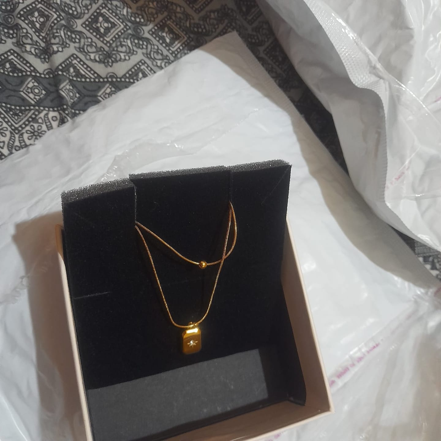 Customer photo review of Auric Harmony Necklace